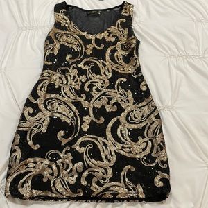 Sparkly sexy cocktail dress